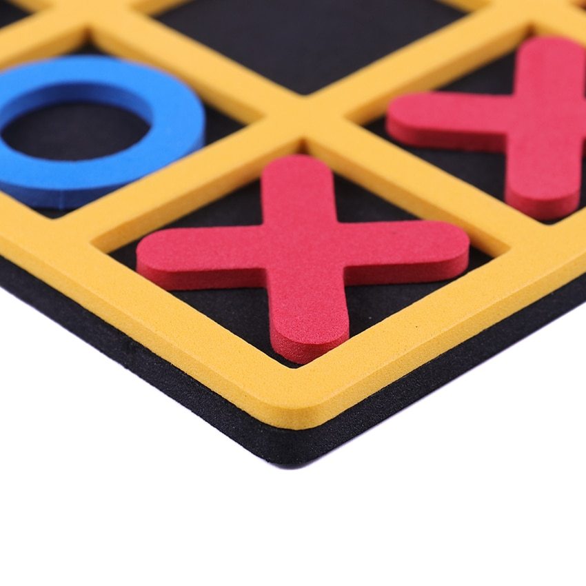 Accesorios de mesa infantiles multifuncionales EVA Tic-Tac-Toe