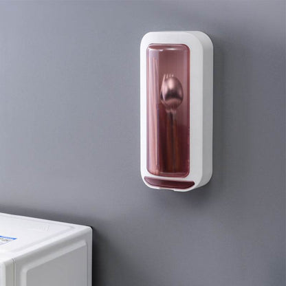 Punch-free Wall-mounted Drain Chopstick Holder - Here2Save