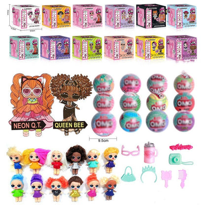 Cross-border hot-selling capsule girl doll doll children's toys