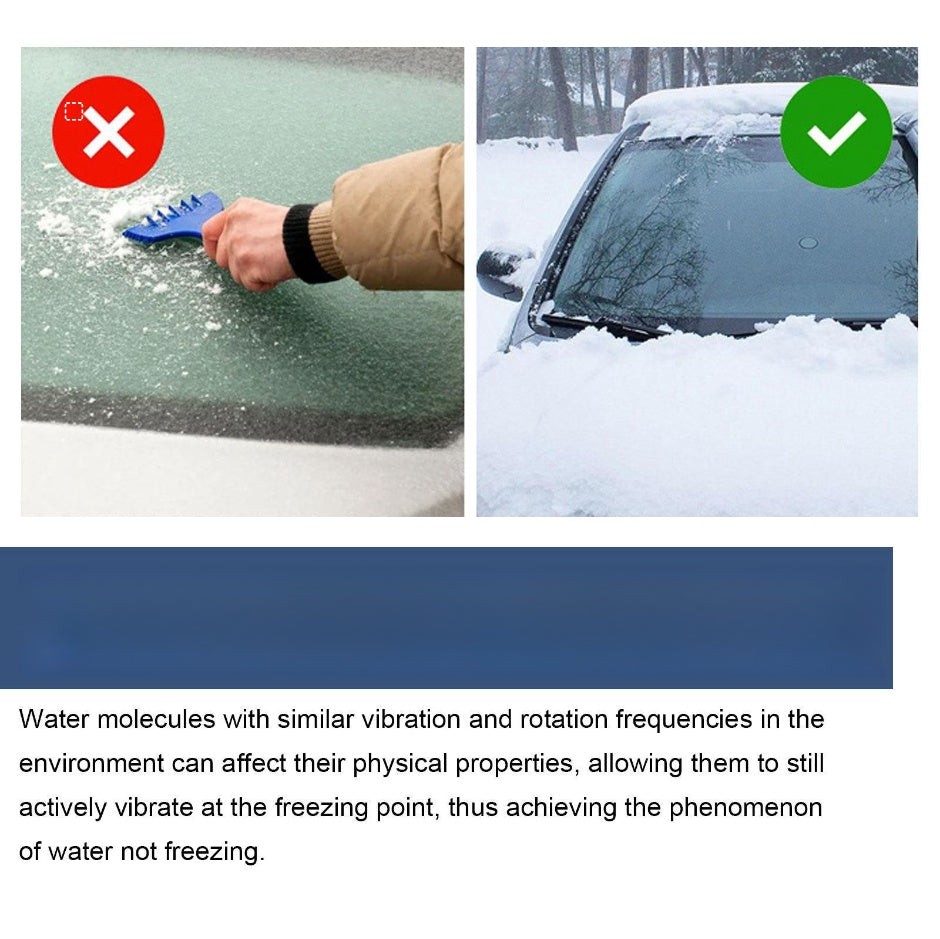 Car Microwave Molecular Deicing Instrument Car Interior Accessories Vehicle Aromatherapy Snow Removal Deicer Antifreeze Tools