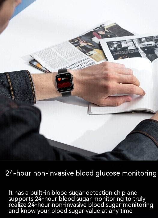 Smart Watch Bluetooth Calling Heart Rate Body Temperature Voice Assistant Smart Bracelet Sports Watch - Here2Save