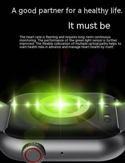 Smart Watch Bluetooth Calling Heart Rate Body Temperature Voice Assistant Smart Bracelet Sports Watch - Here2Save