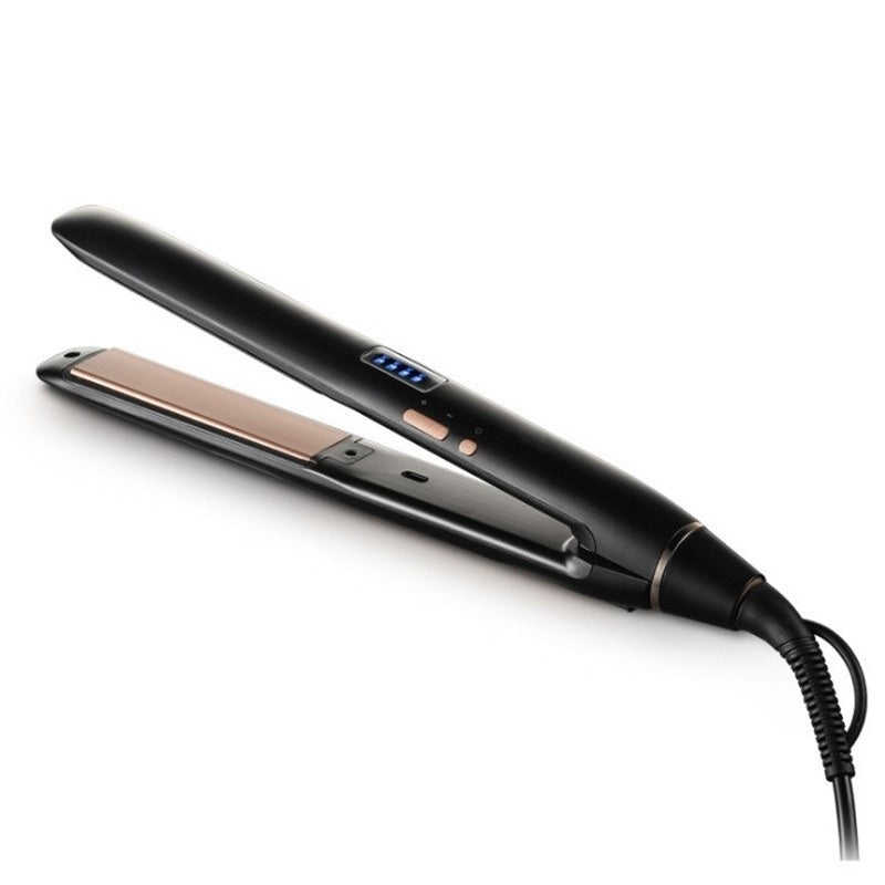 Hair Curler And Straightener Dual-use Air Bangs Hair Straightener