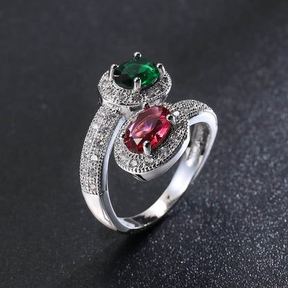 Fashion Personalized Zircon Ring For Women - Here2Save