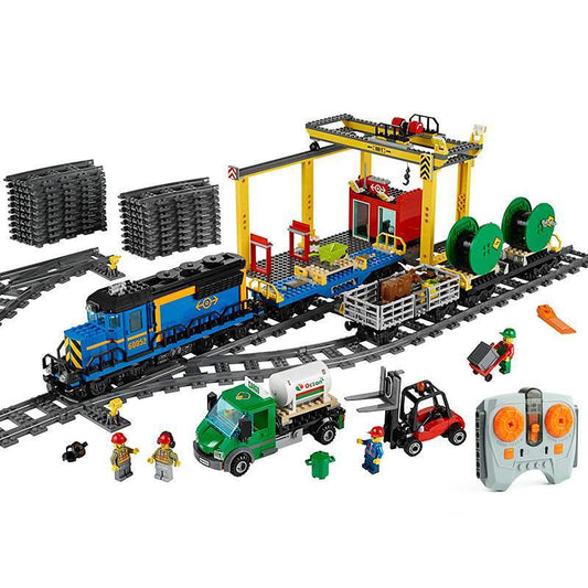 Cargo train puzzle puzzle plug toy