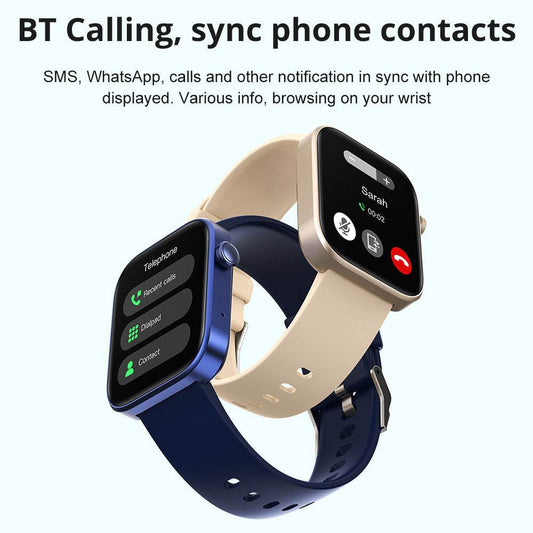 Sports Heart Rate Meter Step IP67 Waterproof Full Screen Smart Watch - Here2Save