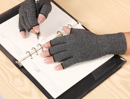 Breathable Health Care Half Finger Gloves - Here2Save