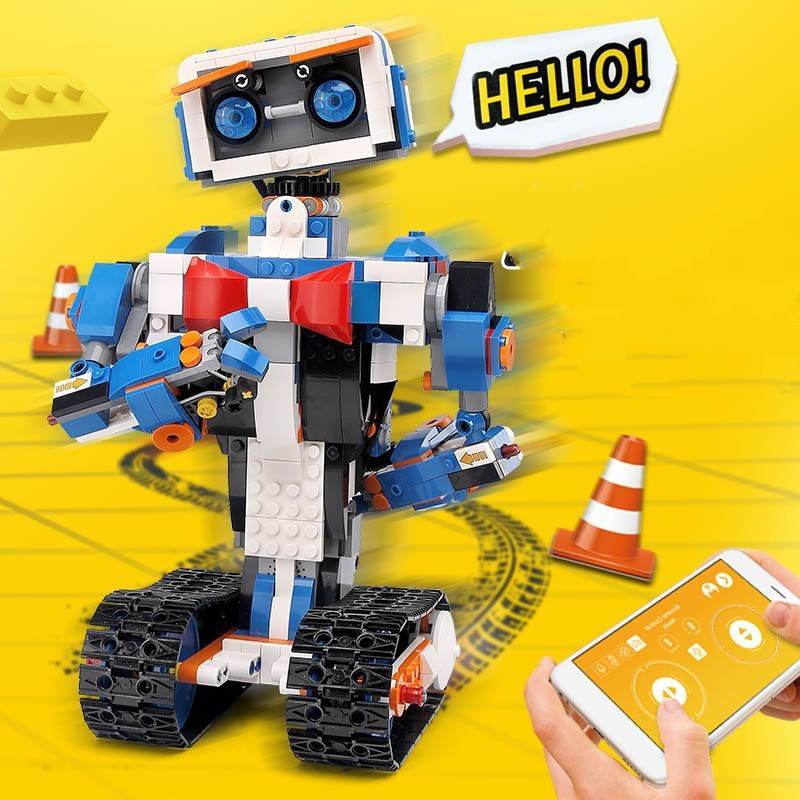 Puzzle plug-in assembly building blocks STEM smart toy - Here2Save