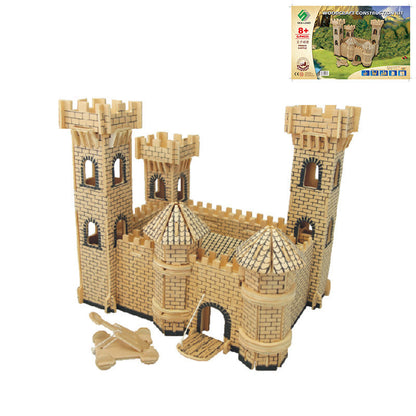 Wooden 3d puzzle