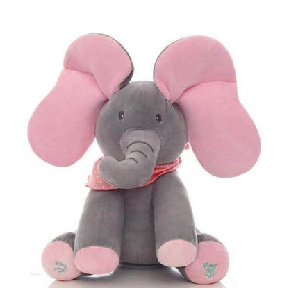 Peek-A-Boo Interactive Elephant Plush Toy - Here2Save