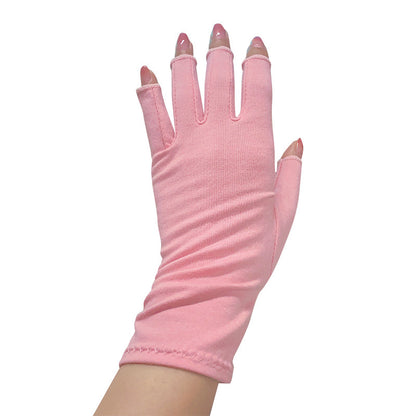 Breathable Health Care Half Finger Gloves