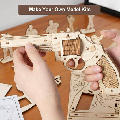 Robotime Gun Blocks Model Buliding Kit Toys Gift For Children Kids Boys Birthday Gift - Here2Save