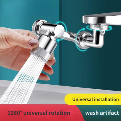 Universal 1080 Swivel Faucet Aerator Multifunction Faucet Extender Universal Swivel Splash Resistant Shower - Here2Save