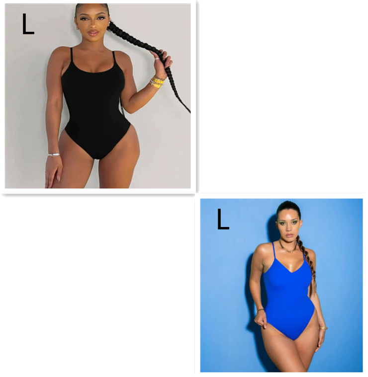 Summer Bikini Backless String Large Size Sexy Solid Color Triangle One-piece Swimsuit Womens Clothing - Here2Save