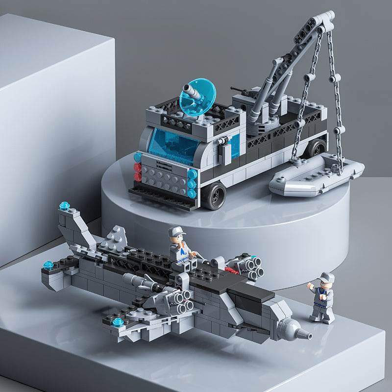 Chinese Building Blocks Carrier Assembly Insert Toy Boys Intelligence Use Brain - Here2Save