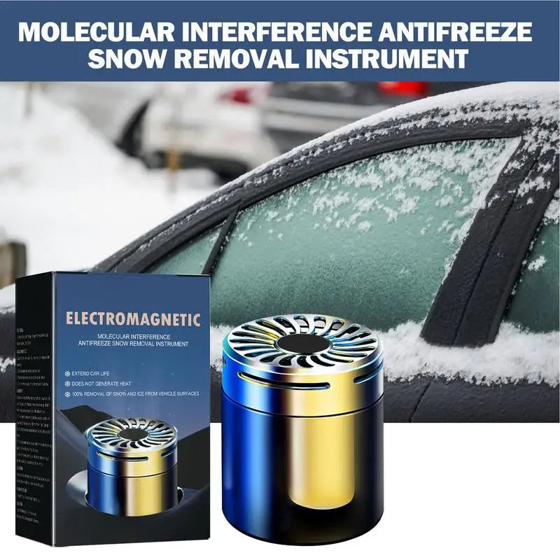 Car Microwave Molecular Deicing Instrument Car Interior Accessories Vehicle Aromatherapy Snow Removal Deicer Antifreeze Tools