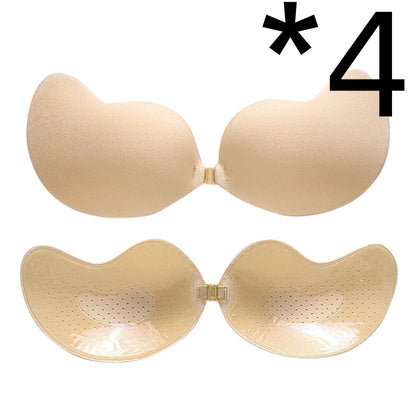 Invisible Push Up Bra Backless Strapless Bra Seamless Front Closure Bralette Underwear - Here2Save