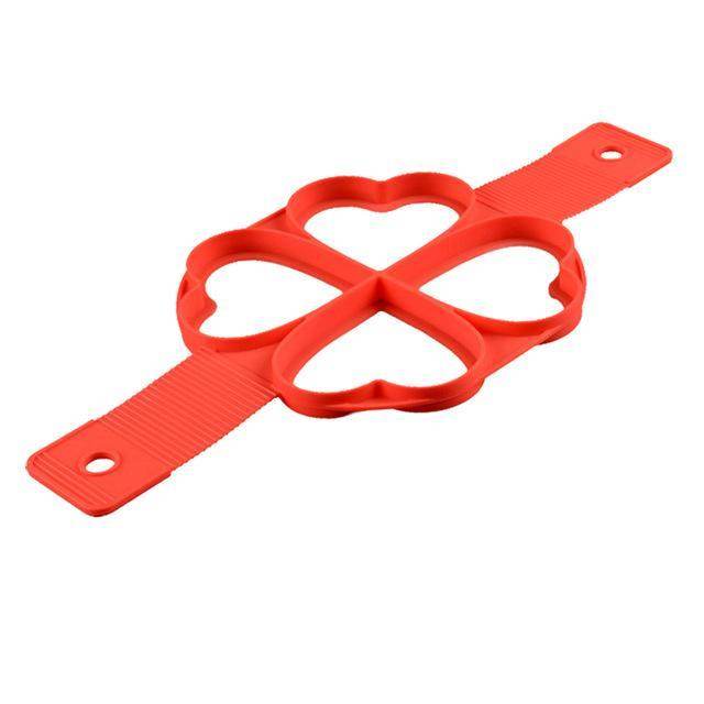 Silicone Non Stick Fantastic Egg Pancake Maker Ring Kitchen Baking Omelet Molds Flip Cooker Egg Ring Mold - Here2Save