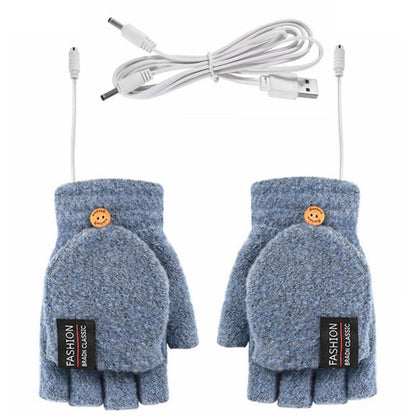 USB Double-sided Electrically Heated Gloves - Here2Save