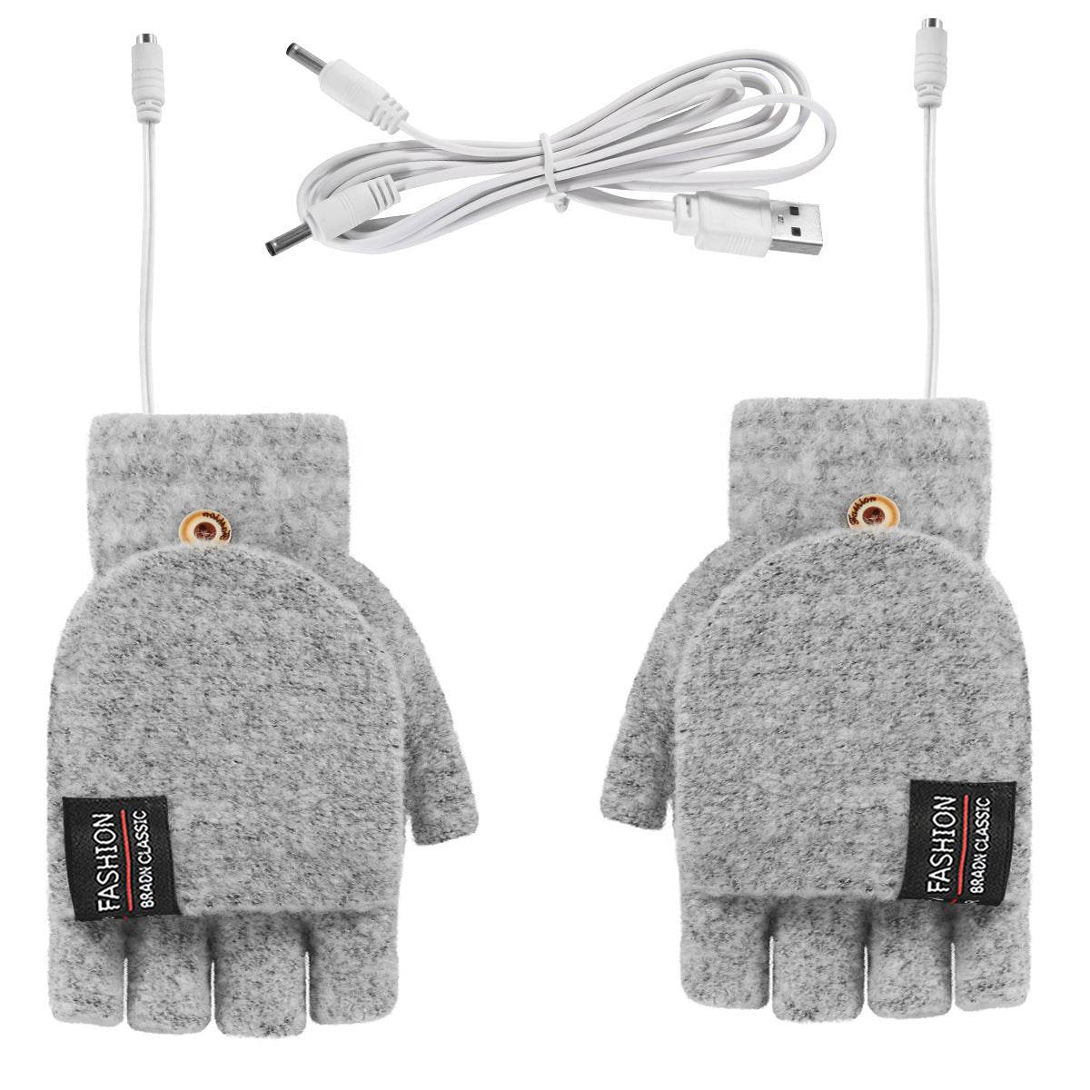 USB Double-sided Electrically Heated Gloves - Here2Save