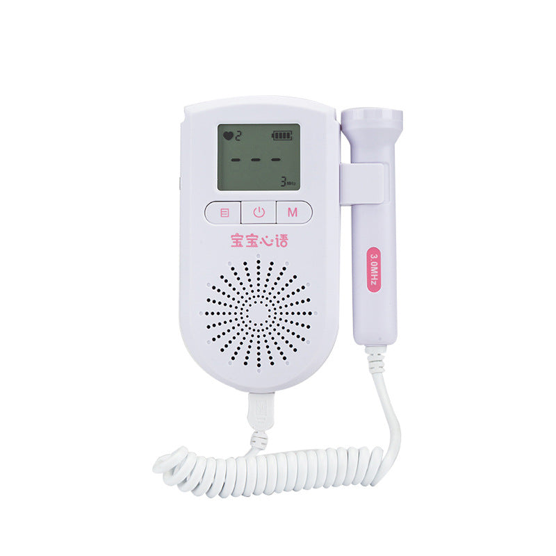 Fetal Heart Rate Monitor Home Pregnancy Baby Fetal Sound Heart Rate Detector - Here2Save