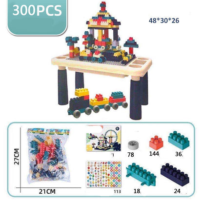 Assemble The Large-particle Building Blocks For Children