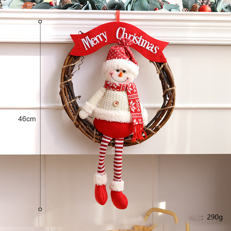 Christmas Creative Arrangement Of Retractable Dolls