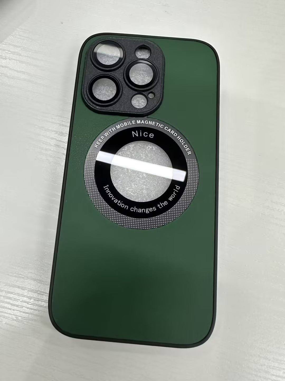 Adecuado para funda de teléfono IPhone15PRO Cuero de grano litchi