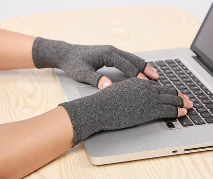 Breathable Health Care Half Finger Gloves - Here2Save