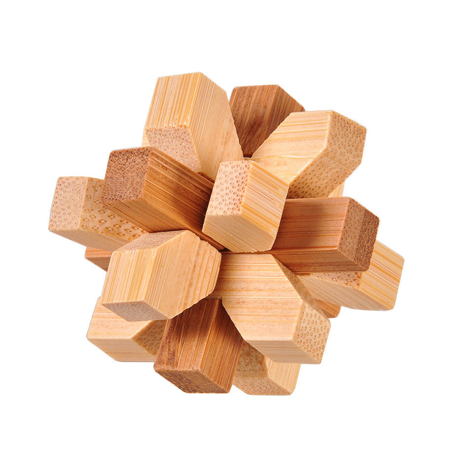 Kongming lock bamboo educational toy