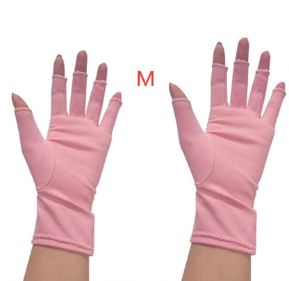 Breathable Health Care Half Finger Gloves