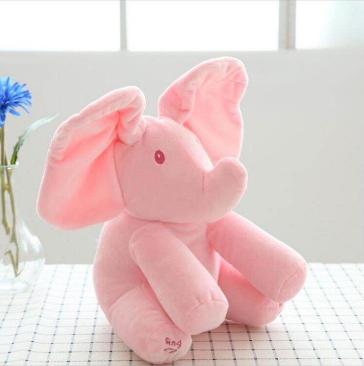 Peek-A-Boo Interactive Elephant Plush Toy - Here2Save