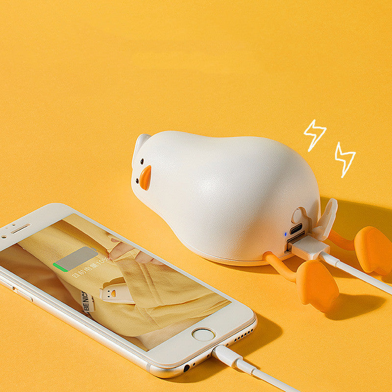 Cute Mobile Phone Stand Charging Hand Warmer