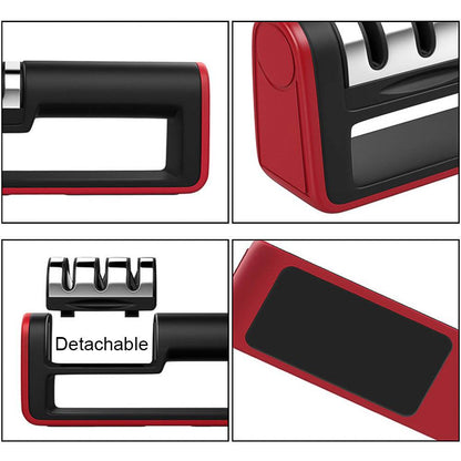 Professional Knife Sharpener Diamond Quick Professional 3 Stages Sharpener Knife Sharpening Tools Sharpening Stone - Here2Save