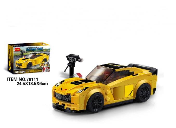 Super Racers Supercar Racing Car Building Blocks - Here2Save