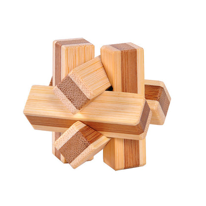 Kongming lock bamboo educational toy