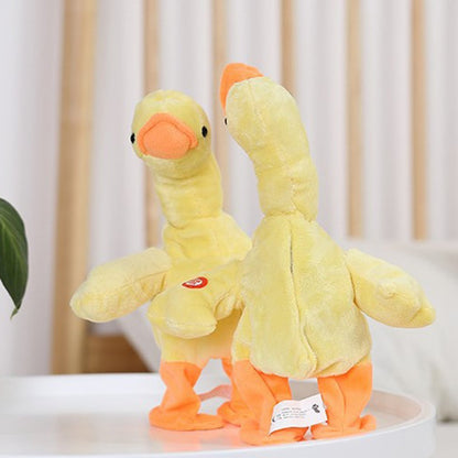 Charging Neck Lifting Singing Little Yellow Duck Toy