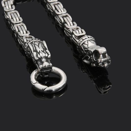 New Faucet Stainless Steel Bracelet Viking Domineering - Here2Save