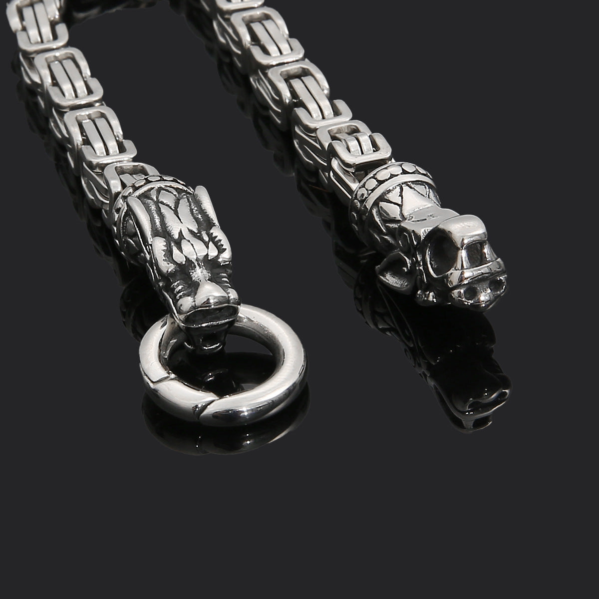 New Faucet Stainless Steel Bracelet Viking Domineering