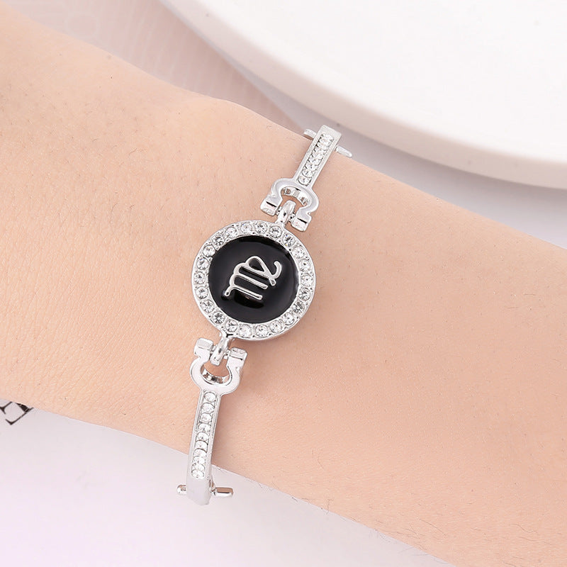 New Korean Style Fashionable Simple 12 Constellation Bracelet