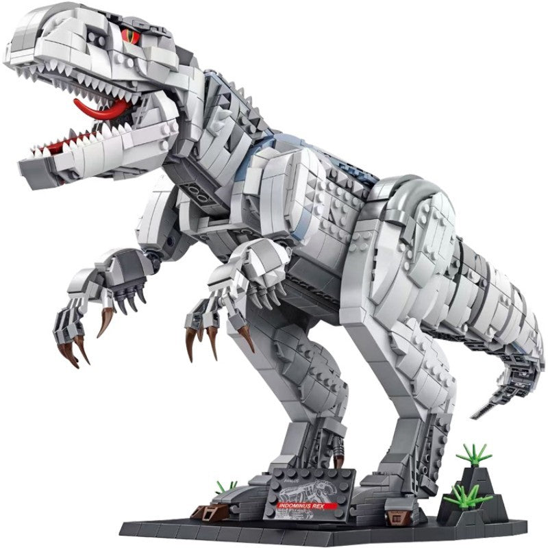 Boy Dinosaur Building Blocks Mechanical Tyrannosaurus Rex Puzzle Assembly Toy