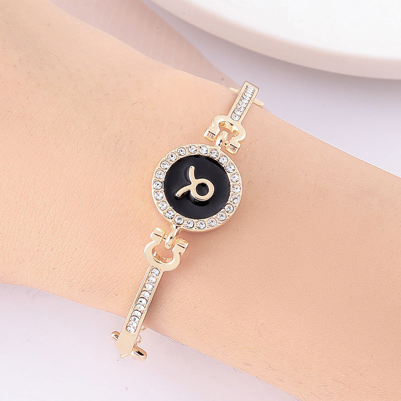 New Korean Style Fashionable Simple 12 Constellation Bracelet