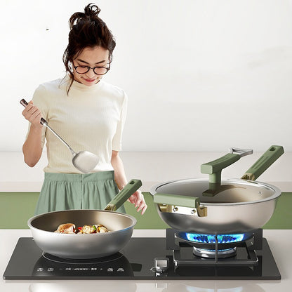 Non-coated Non-stick Pan Household