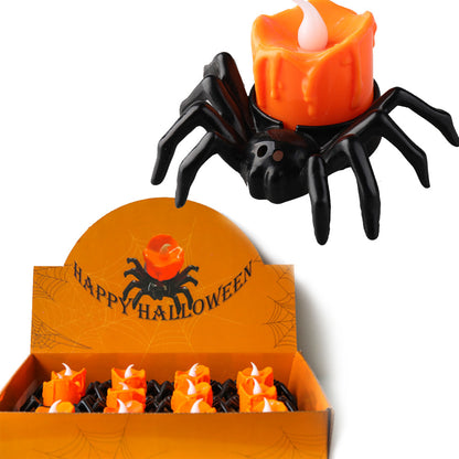 Halloween Festival Atmosphere Creative Halloween Spider Candlestick Ornaments - Here2Save