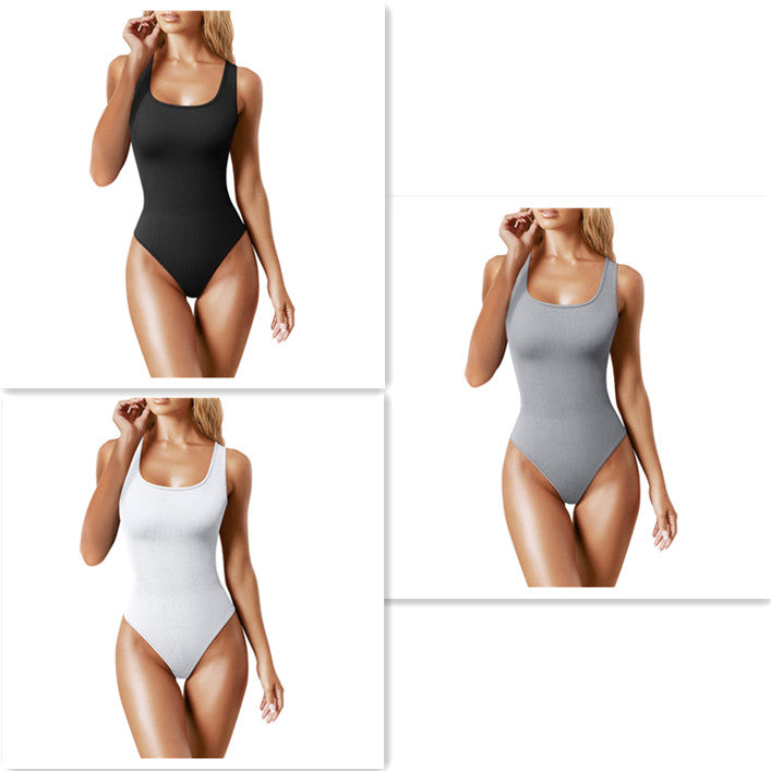 Women's Yoga Neck Sports Bodysuit