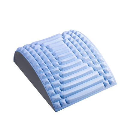 Almohada ensanchadora de espalda, masajeador de soporte Lumbar para cuello, cintura, espalda, ciática, hernia de disco, masaje para aliviar los dolores y relajación