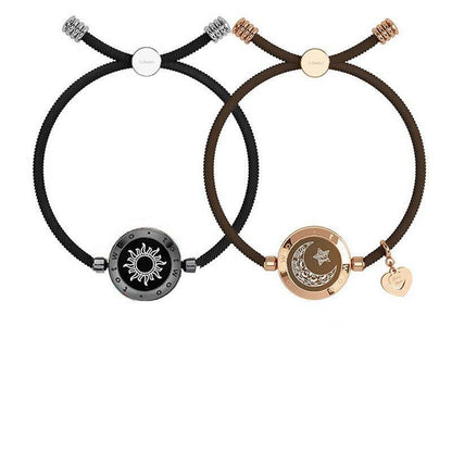 Sun-Moon Smart Sensing Couple Bracelet - Here2Save