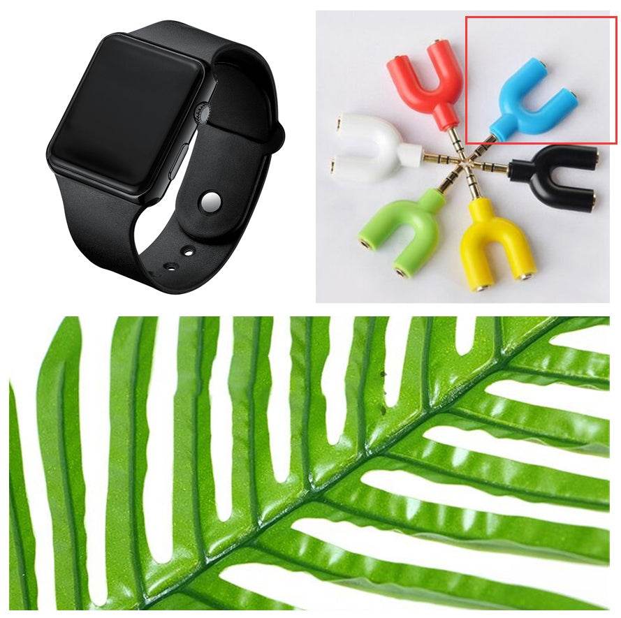 Square Electroplated LED Digital Watch - Here2Save