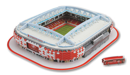 Classic Jigsaw DIY 3D Puzzle World Football Stadium European Soccer Playground Assembled Building Model Puzzle Toys For Children