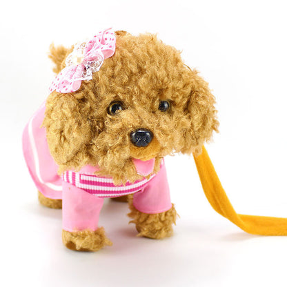 New 48 one generation of generation of generation of creative electric lead rope puppy electronic pet remote control child plush toy dog